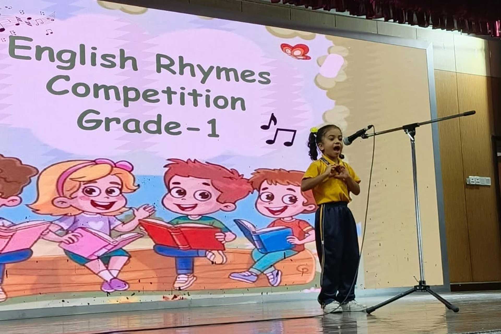 English Rhymes Competition - Grade 1