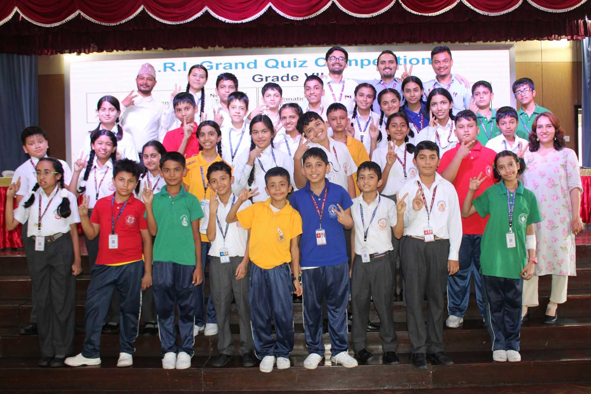 L.R.I. Grand Quiz Competition - Grade VII